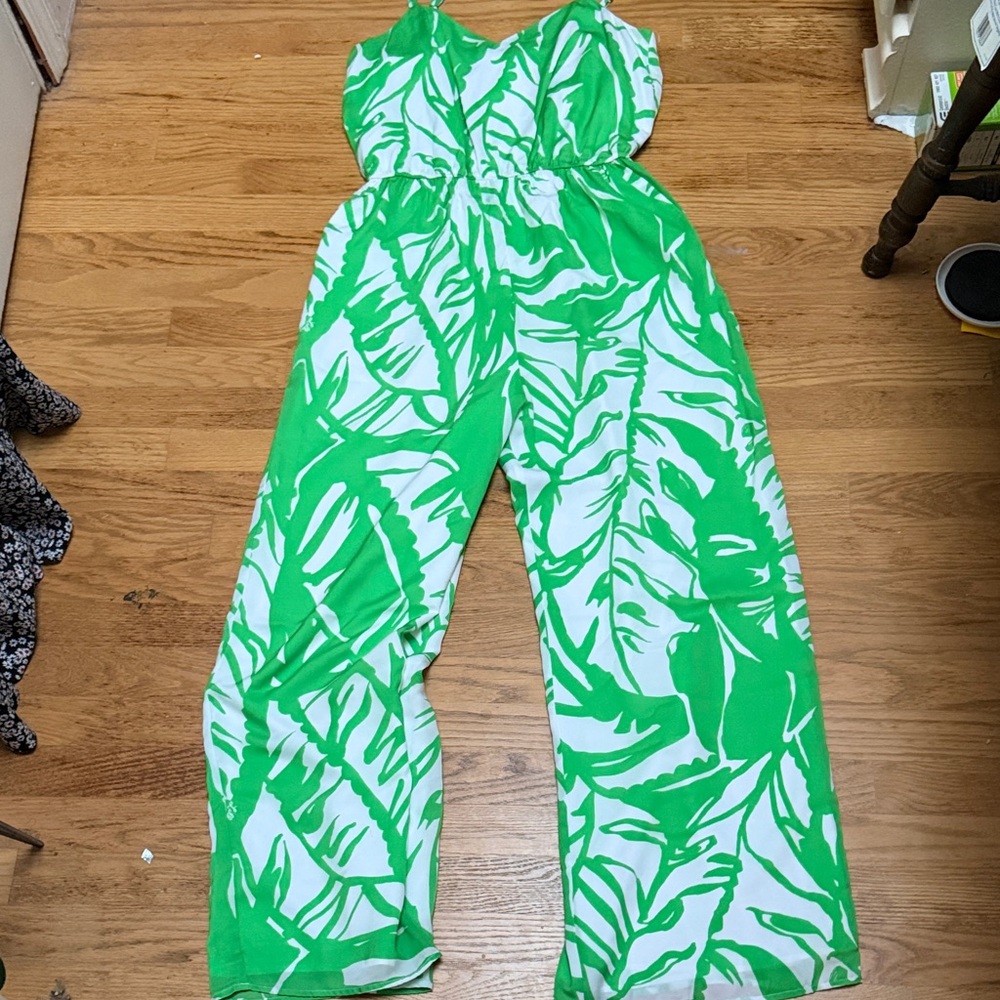 Lilly Pulitzer for Target Leaf Print Jumpsuit